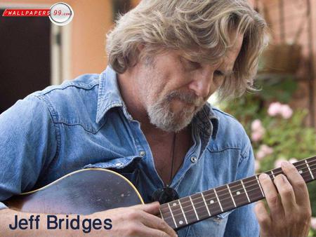 Jeff Bridges - male, people, guitar, actor, movies