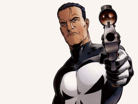 Punisher - comic, fantasy, hero, punisher