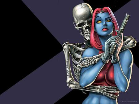 Mystique - comic, mytique, female, villian, fantasy