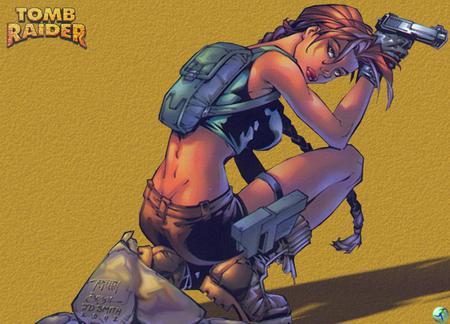 Tomb Raider - comic, tomb raider, girl, female