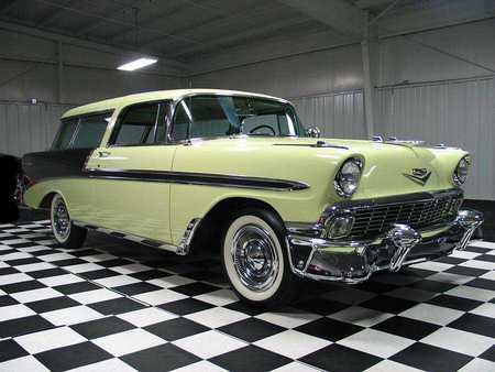 56 chevy nomad - ford, chevy, dodge, gary