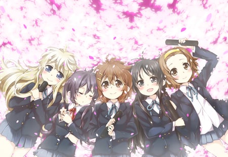 K-ON - anime, k-on, sakura, beautiful