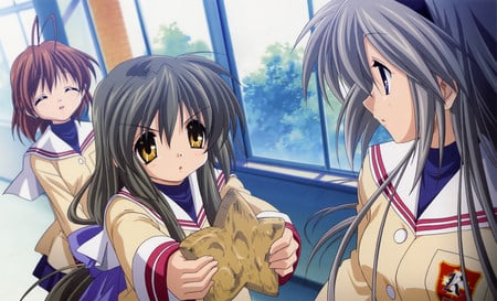 this is for you - anime, clannad, wallpaper, other