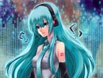 Crying Hatsune Miku