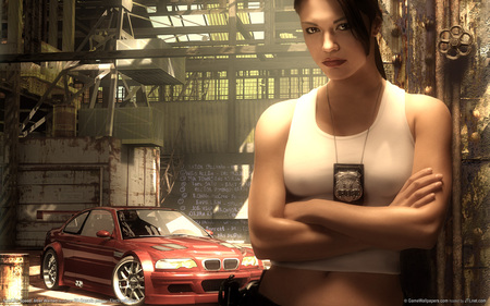 need_for_speed_most_wanted - need for speed, girl, race, most wanted