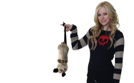 Avril Lavigne - avril lavigne, female, possum, widescreen, blonde