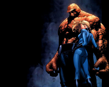 Thing - thing, hero, comic, fantastic four