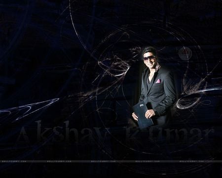 Man in Black - bollywood, handsome, actor, smart, akshay kumar, hero