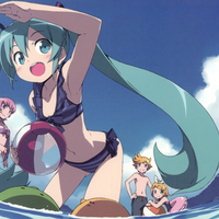 Vocaloids' Beach Day