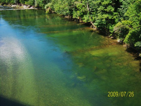 fluessiger smaragd - river, deep, mountain, high