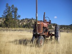 The Old Red Tractor