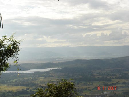 beautiful sky - lake, moutains, nature, clouds