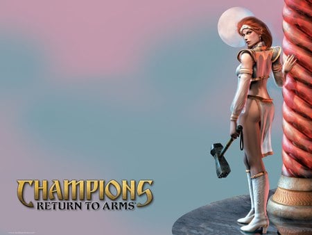 Champions - girl, fantasy, game, champions