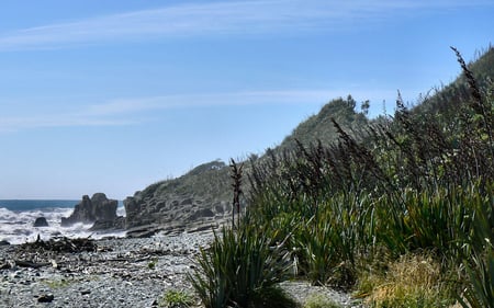 Shorelines - nature, oceans, shorelines, rocks