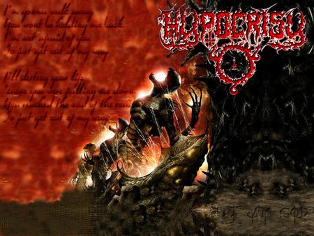 Hypocrisy - music, metal, logo, alien, hypocrisy, band, heavy, death