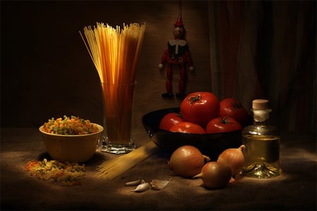 Food Table - nice, art, photography, table, food, still life