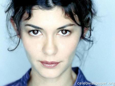 Audrey Tautou - cute, pretty eyes, female, actress