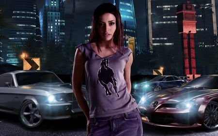 Carbon-2006 - fast, need for speed-carbon, girl, video game, need for speed, sportcar, hd, racing, 2006, car, speed, nfs, adventure