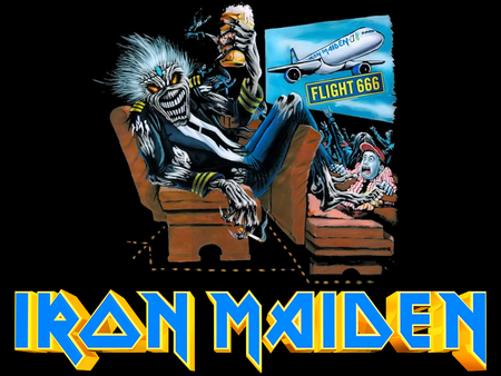 iron maiden - 666, plane, ed, cool