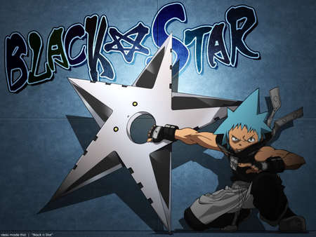 BLACK â˜… STARS SHURIKEN - shirakin, star, paint, black