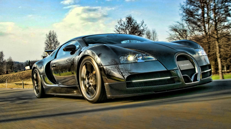 Bugatti Chrome - luxury, supercars, bugatti, cool