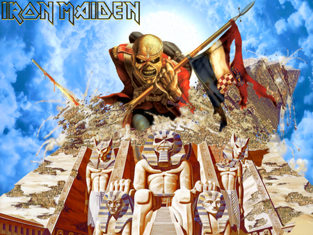 iron maiden - trooper, cool, eddie, maiden