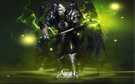 AION - angry, fantasy, warrior, hd, action, adventure, video game, aion