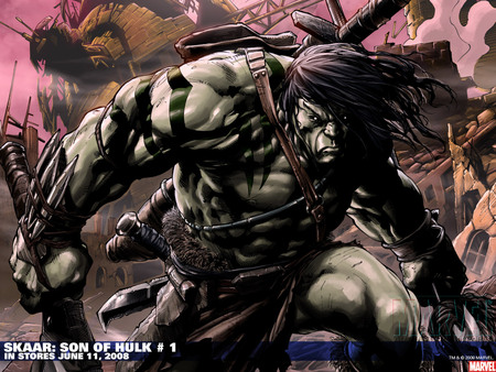 Skaar - Son Of Hulk - comic, hulk, fantasy, skaar