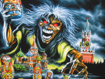 Iron Maiden - music, iron maiden, metal, eddie, band, maiden, iron, heavy