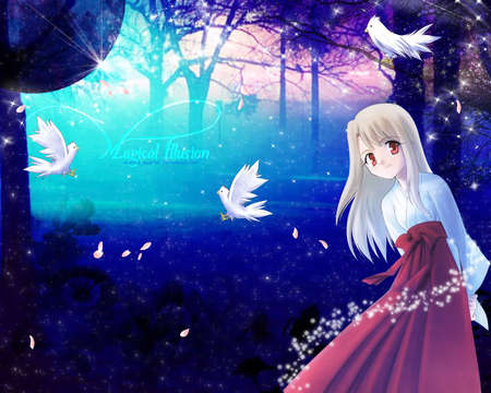 Illyasviel - beautiful, cute, einzbern, fate stay night, child, illyasviel