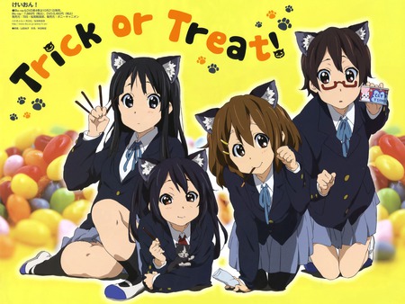 K-ON! Neko - nodoka, nakano, manabe, yui, k-on, azusa, akiyama, mio, hirasawa