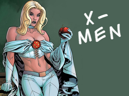 Emma Frost - emma, frost, fantasy, comic