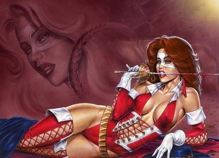 Lady Rawhide - comic, fantasy, rawhide, lady