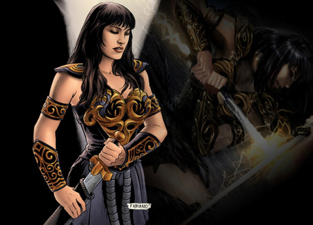 Xena - comic, xena, fantasy, warrior