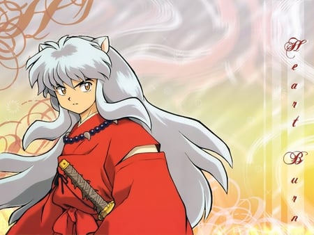 Heart Burn - dogears, inuyasha, burn, heart