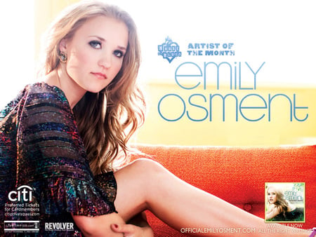 Emily Osment - beautiful, emily, blonde, actress, top, osment, black, lilly, cute, song