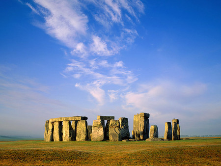 Stonehenge - hd, nature, stonehenge, england, field, stones