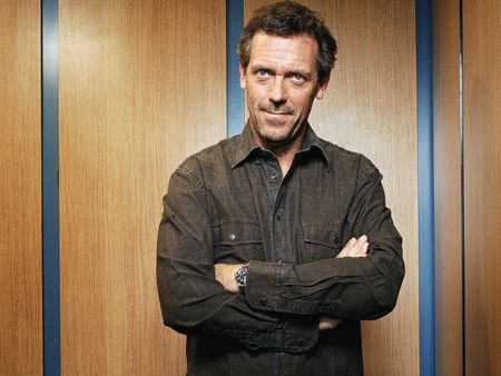 Hugh Laurie - male, actor, people, cute, blue eyes