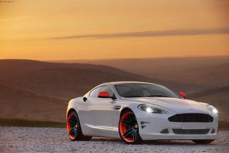 Aston Martin - aston martin, virtual tuning, kk designs, ferrari rims, aston marin tuning