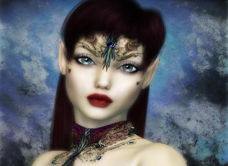 Woman - 3d, fantasy, woman, beautiful