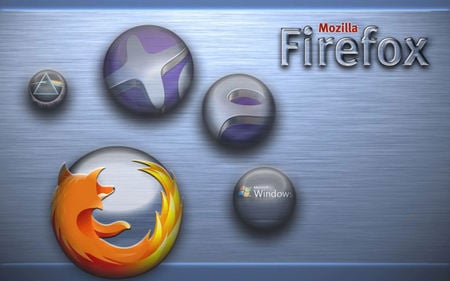 firefox,with windows xp - xp, fire, fox, windows, brushed, chrome