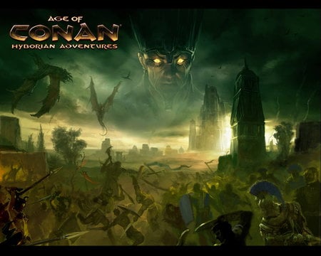 Conan - conan, game, dark, evil, fantasy