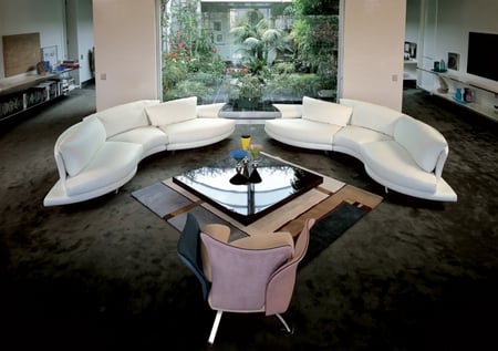 Feng-Shui arrangement - archetecture, shapes, feng-shui, living room, other