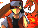 charizard and red