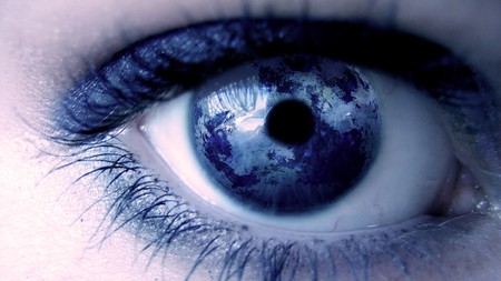 beauty - beauty, eye, macro, blue