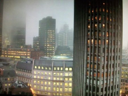 london in the evening - london, evening, buildings, lights