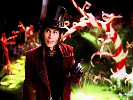 Willy Wonka & the Chocolate Factory - comedy, willy wonka, movies, chocolate factory, tim burton, adventure, cinema