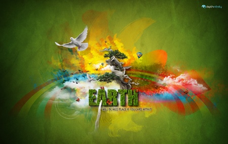 earth wallpaper - fantasy