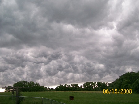 Gray clouds  - clouds, nature, sky