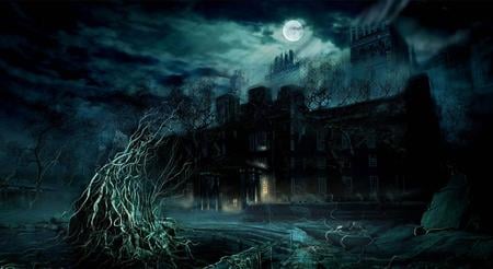 The Mansion on the Corner - scene, gothic, night, mansion